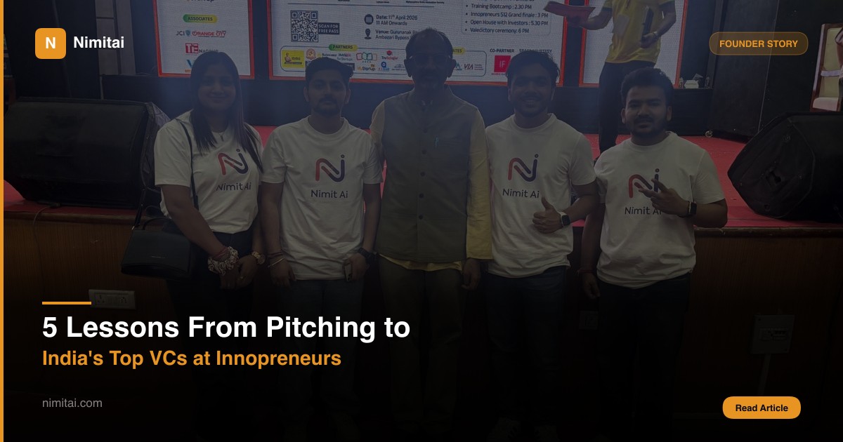 5 Lessons We Learned Pitching to India's Top VCs at Innopreneurs Season 12