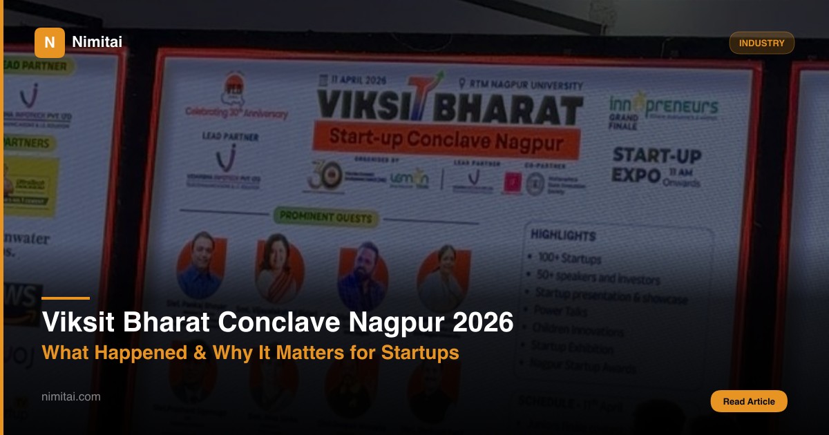 Viksit Bharat Conclave Nagpur 2026: What Happened and Why It Matters for Indian Startups