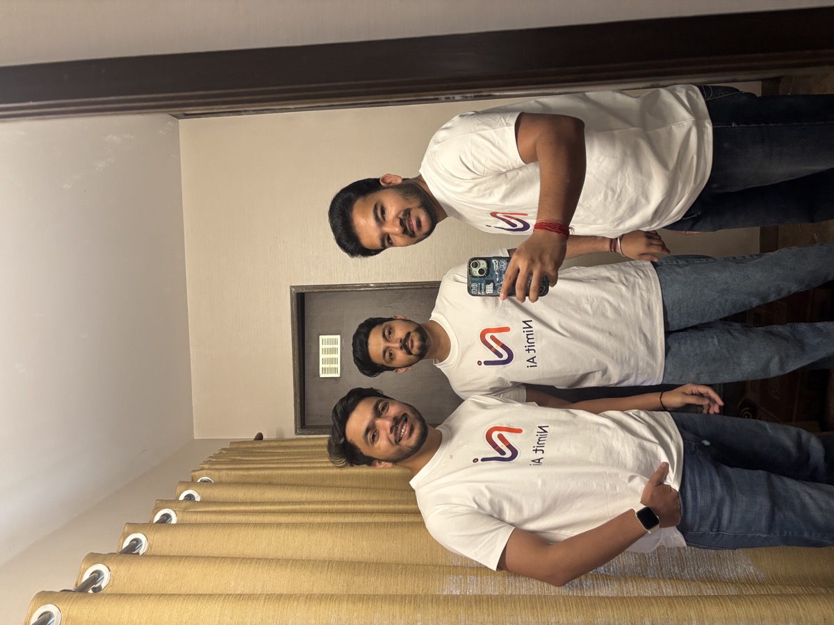Nimitai team in matching t-shirts, ready for Innopreneurs Season 12