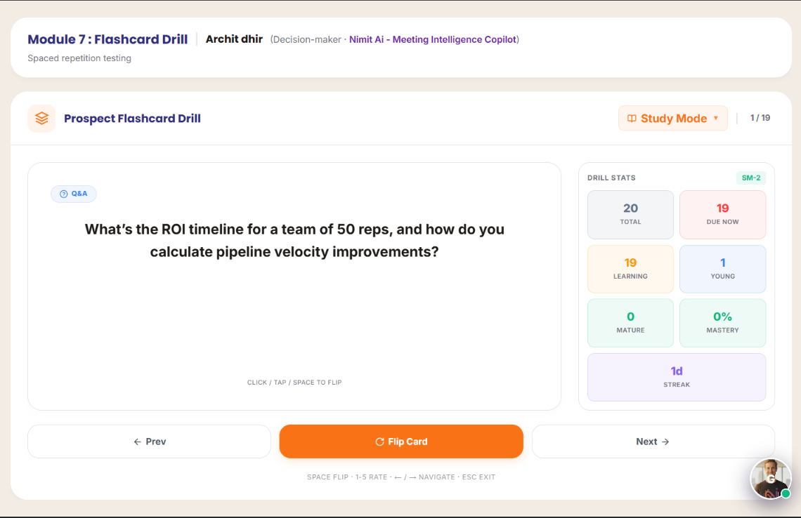 Flashcard Drill